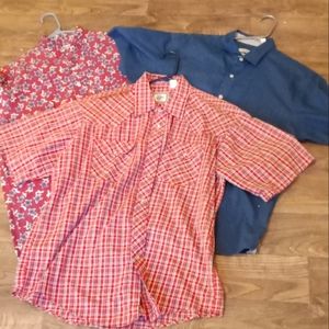3 western shirts